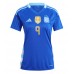 Echipament fotbal Argentina Julian Alvarez #9 Tricou Deplasare Copa America 2024 pentru femei maneca scurta